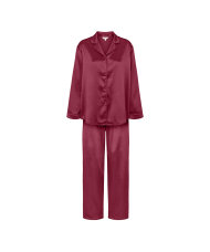 Lady Avenue - Satin Long Sleeve Pyjamas