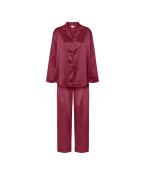 Lady Avenue - Satin Long Sleeve Pyjamas