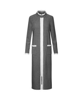 Louis Feraud - Fleece Robe, 1/1 sleeve, zipper Louis Feraud - Fleece Robe, 1/1 sleeve, zipper