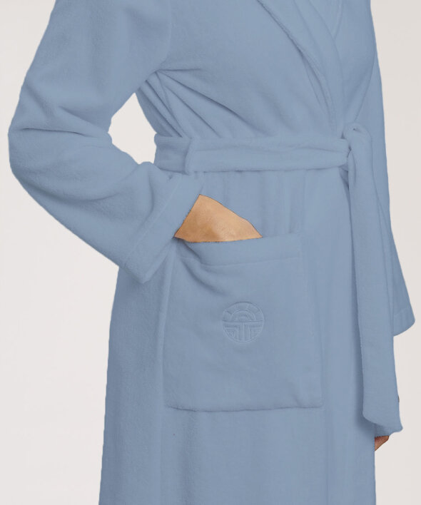 Louis Feraud - Nightwear Robe, 1/1 Sleeve, Wrap-Around,