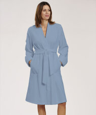 Louis Feraud - Nightwear Robe, 1/1 Sleeve, Wrap-Around,