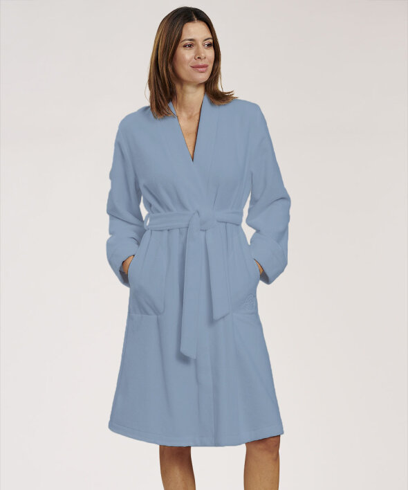 Louis Feraud - Nightwear Robe, 1/1 Sleeve, Wrap-Around,
