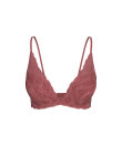 Calvin Klein - Sensual Stretch Lace Lightly Lined Plunge