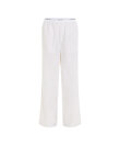 Calvin Klein - Cotton Poplin Logo Wb Poplin Pant