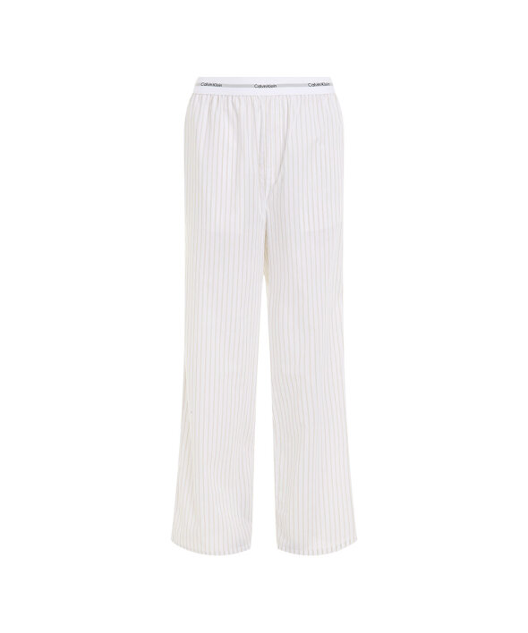 Calvin Klein - Cotton Poplin Logo Wb Poplin Pant