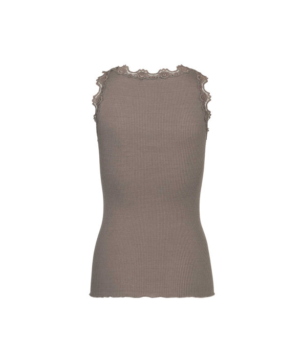 Rosemunde - Babette Top Regular W/Vintage Lace