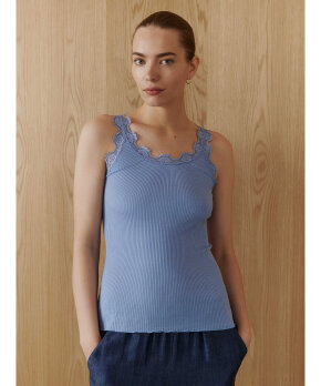 Rosemunde - Babette Top Regular W/Vintage Lace