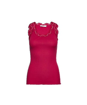 Rosemunde - Babette Top Regular W/Vintage Lace