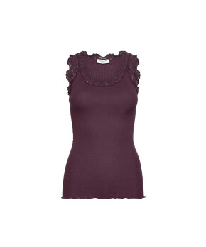 Rosemunde - Babette Top Regular W/Vintage Lace