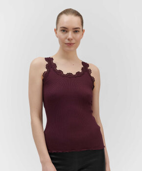 Rosemunde - Babette Top Regular W/Vintage Lace