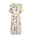 Lady Avenue - Bambus Homewear Long Nightdress, Short Sleeve