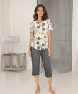 Lady Avenue - Bambus Homewear Short-sleeve Pyjamas
