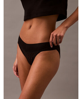 Calvin Klein - Icon Logo Lace Low Rise Bikini