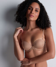 Aubade - Sheer Emotion Bandeau Plunge Bra