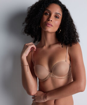Aubade - Sheer Emotion Bandeau Plunge Bra