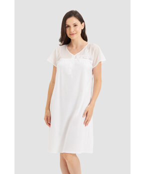 Louis Feraud - Voile Nd, overcut, v-neck, button pa