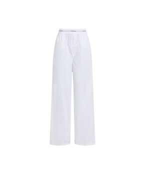 Calvin Klein - Cotton Poplin Logo Wb Poplin Pant