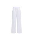 Calvin Klein - Cotton Poplin Logo Wb Poplin Pant