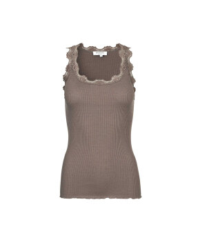 Rosemunde - Babette Silk Top w/lace