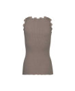 Rosemunde - Silk Silk top w/ lace