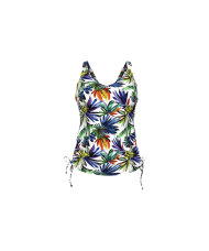 Anita - Floral Illusion Tankini top