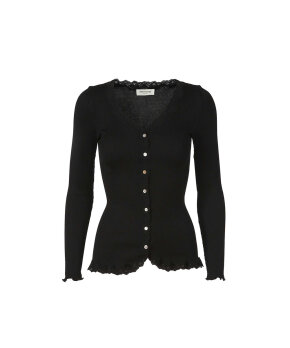 Rosemunde - Silk Cardigan Regular Ls W/Rev Vin