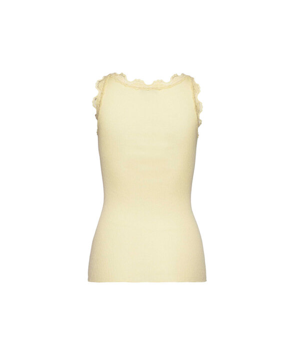 Rosemunde - Silk Silk top w/ lace