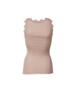 Rosemunde - Silk Top Regular W/Vintage Lace