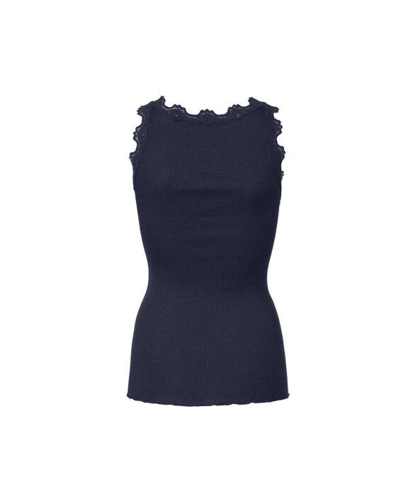 Rosemunde - Babette Silk Top w/lace