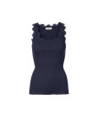 Rosemunde - Babette Silk Top w/lace