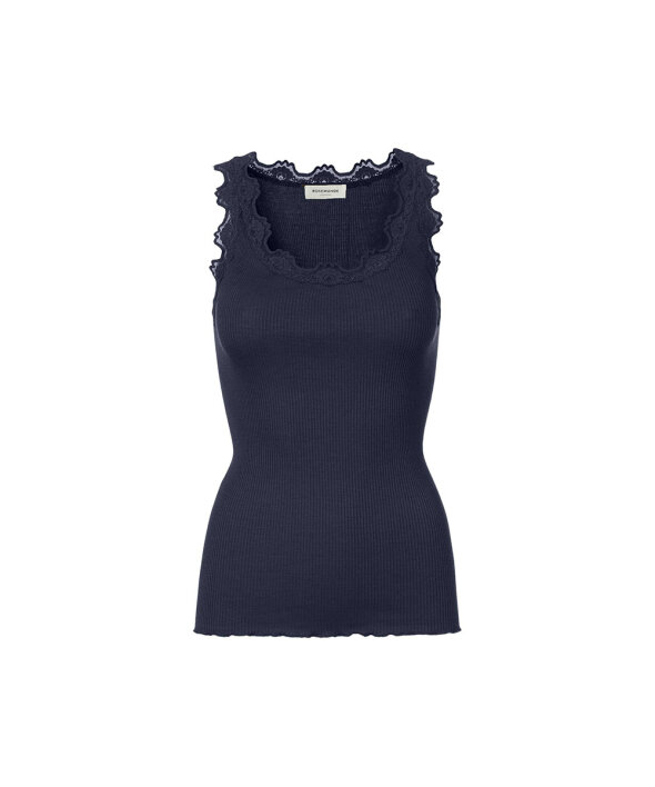 Rosemunde - Babette Silk Top w/lace