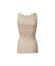Rosemunde - Silk Silk top w/ lace