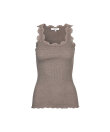 Rosemunde - Silk Silk top w/ lace