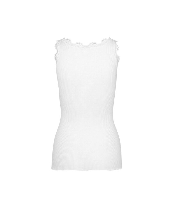 Rosemunde - Silk Silk top w/ lace