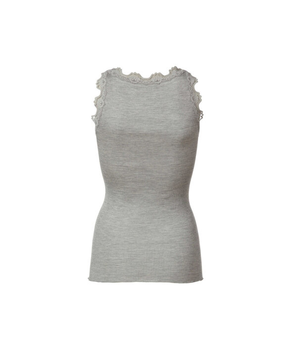 Rosemunde - Babette Silk Top w/lace