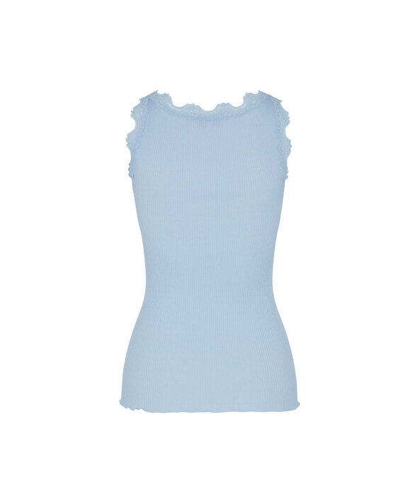 Rosemunde - Silk Silk top w/ lace