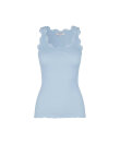 Rosemunde - Silk Silk top w/ lace