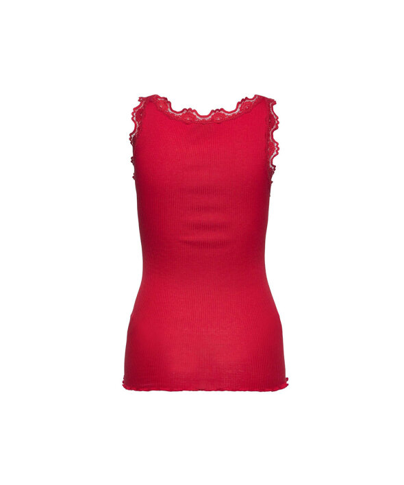 Rosemunde - Silk Silk top w/ lace