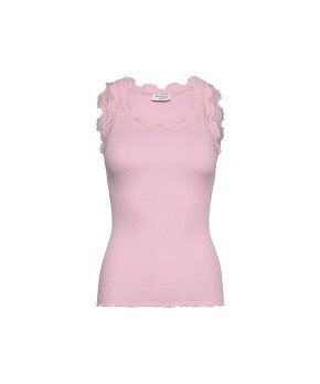 Rosemunde - Silk Top Regular W/Vintage Lace