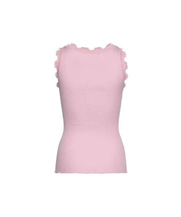Rosemunde - Silk Top Regular W/Vintage Lace