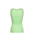 Rosemunde - Silk Top Regular W/Vintage Lace