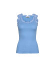 Rosemunde - Silk Top Regular W/Vintage Lace