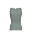 Rosemunde - Silk Top Regular W/Vintage Lace