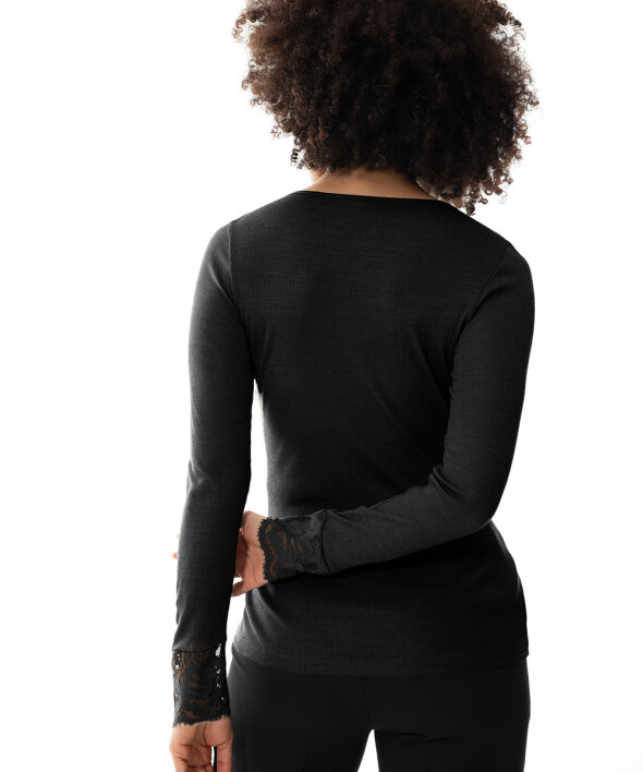 Mey - Wool T-shirt Long Sleeve