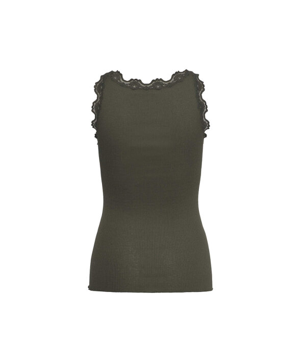 Rosemunde - Babette Silk Top w/lace