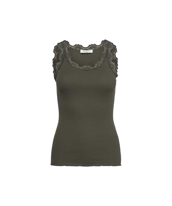Rosemunde - Babette Silk Top w/lace