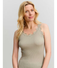 Rosemunde - Babette Top Regular W/Vintage Lace