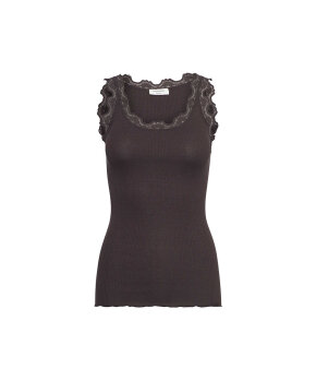 Rosemunde - Babette Top Regular W/Vintage Lace