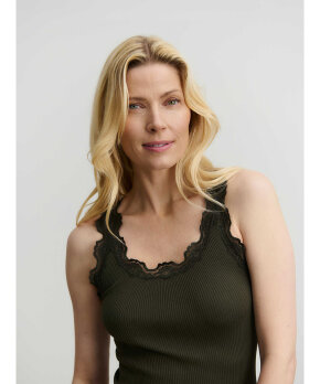 Rosemunde - Babette Top Regular W/Vintage Lace