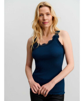 Rosemunde - Babette Silk Top w/lace